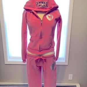 Pink by Victoria Secret lounge set RedSox Edition